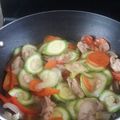 El cooksnap de Linda Zeron cuando hizo Wok de pollo.