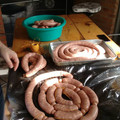 El cooksnap de Miguel Schlegel cuando hizo Chorizo Argentino de puro cerdo casero (con variantes).