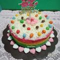 Cooksnap dari Deis Daraswati untuk resep Rainbow Cake Kukus Ny. Liem