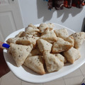 El cooksnap de Melina Reding cuando hizo Galletitas de queso.