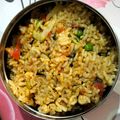 Falguni Shah's cooksnap of when they made नींबू चावल(Lemon Rice Recipe In Hindi).