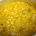El cooksnap de Christian René López Cisterna cuando hizo Porotos Granados Mazamorra.