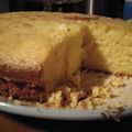 El cooksnap de Melania Olmedo Chereza cuando hizo Torta de mandarina con chispas de chocolate.