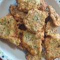 il Lucia Tolfo quando ha preparato Frittelle di zucchine con albumi pecorino, menta e basilico