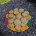 El cooksnap de Micaela cuando hizo Galletitas de semillas de lino.
