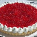 El cooksnap de Florr Escobar cuando hizo Tarta de Frutilla.