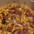 Cooksnap από Strata Al. στη συνταγή Ρεβύθια με πράσο και λουκάνικο στο φούρνο