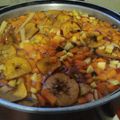 El cooksnap de Sheyla Juárez cuando hizo Ponche de frutas navideño .