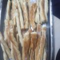 El cooksnap de Daniela Saires cuando hizo Palitos dulces.