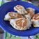 El cooksnap de Valentina cuando hizo Empanadas de carne dulces.