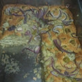El cooksnap de Susana Andrea Muñoz cuando hizo Pan Focaccia Genovesa con Cebolla, Nuez y Queso de Cabra.