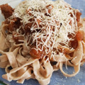 El cooksnap de Maria Eugenia Castagna cuando hizo Fideos caseros.