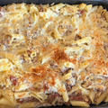 El cooksnap de El Menú de Gemma cuando hizo Macarrones con carne picada y bechamel, gratinados en el horno.