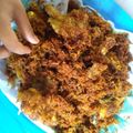 Cooksnap dari Sunahtul Badariah untuk resep Ayam serundeng kelapa