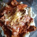 El cooksnap de Mary Nanci Díaz López cuando hizo Ñoquis de harina con salsa tipo bolognesa 🇺🇾.