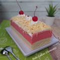 Cooksnap dari Mama Upay untuk resep Bolu Pelangi Ekonomis