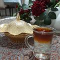 کوک اسنپ Mina بعد از امتحان کردن چای دورنگ یسنا پز.