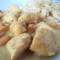 El cooksnap de cris cuando hizo Pollo al curry con leche de coco y anacardos.