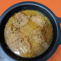El cooksnap de Carlos cuando hizo Pollo a la cerveza en olla express.