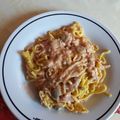 El cooksnap de Laura Galleni cuando hizo Salsa Caruso🍲.