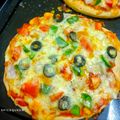 spicequeen's cooksnap of when they made તંદુર પિઝા.