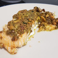 El cooksnap de Becky cuando hizo Salmón con crujiente de pistachos.