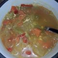 El cooksnap de Rocio Solanilla cuando hizo Potaje de verduras sin papas para dieta.