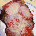 El cooksnap de Patricia Cabello cuando hizo Escalope milanesa a la napolitana.