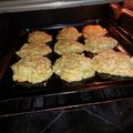 El cooksnap de Araceli M González cuando hizo Hamburguesas de Zucchini y zanahoria rellena de queso.