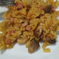 El cooksnap de Bárbara Rodríguez Fernández cuando hizo Arroz con Champiñones y Jamón.
