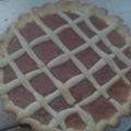 El cooksnap de Romina Santuchi cuando hizo Pasta frola de batata.