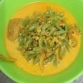 Cooksnap dari Sari Aprilliani untuk resep Sayur buncis tahu kuah santan pedas