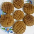 Madhvi Limbad's cooksnap of when they made સુજી બિસ્કીટ વિથ વોટરમેલન સ્વીટ.