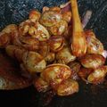 Cooksnap Nazz Uyun semasa beliau membuat Sambal Lala.
