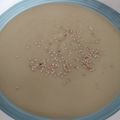 El cooksnap de Maria cuando hizo Sopa-crema de coliflor y sésamo negro.