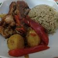 El cooksnap de Shirley cuando hizo Arroz con pato.
