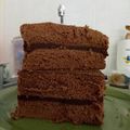 Cooksnap dari Ndut Aiko untuk resep Brownis kukus Ny.Liem legit