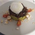 El cooksnap de Sara Diaz cuando hizo Tartar de atún en cama de guacamole.