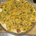 El cooksnap de Ana Laura Silvera cuando hizo Tarta de puerro.