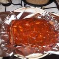 El cooksnap de Damian Guarna cuando hizo Lomito relleno agridulce.