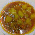 El cooksnap de María cuando hizo Caldo de papas canario.