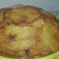 El cooksnap de Christian Alvarado cuando hizo Budín de Pan con Pasas, Piña y Ron 🍞🍍😋.