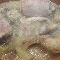 El cooksnap de Manuel S. Muñoz cuando hizo Guiso de alcachofas con costillas de cerdo.