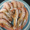 El cooksnap de Merry Gomez cuando hizo Langostinos a la sal al horno.