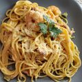El cooksnap de Mario Gonzalez cuando hizo Fetuccini a la marinera.