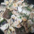 El cooksnap de Joseja cuando hizo Bacalao con almejas.