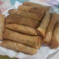 Haniyah’s kitchen's cooksnap of when they made Pastry spring rolls.