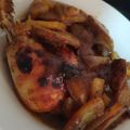 El cooksnap de Mario L Bustamante D cuando hizo Trutos de pollo en salsa de mostaza y miel...