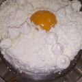 El cooksnap de Micaela Micle cuando hizo Torta chaja.
