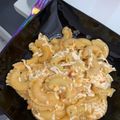 El cooksnap de Viviana Herrera Pareja cuando hizo Espaguetis con queso y crema de leche.